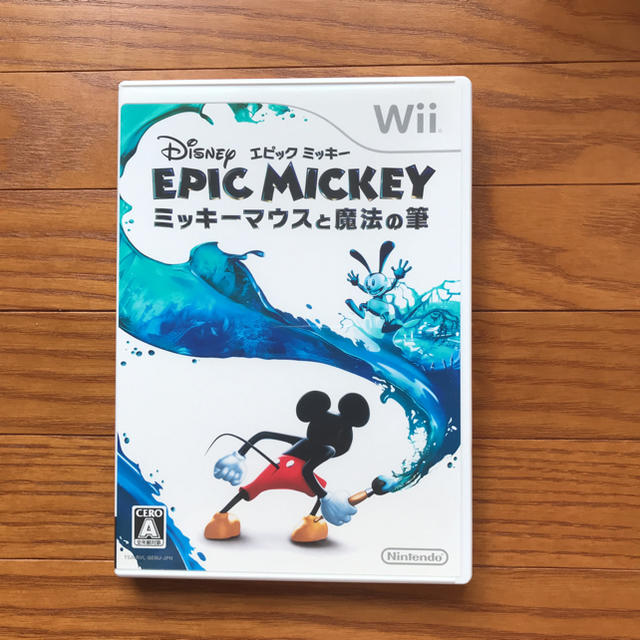 Wii(ウィー)のエピックミッキー Wii エンタメ/ホビーのゲームソフト/ゲーム機本体(家庭用ゲームソフト)の商品写真