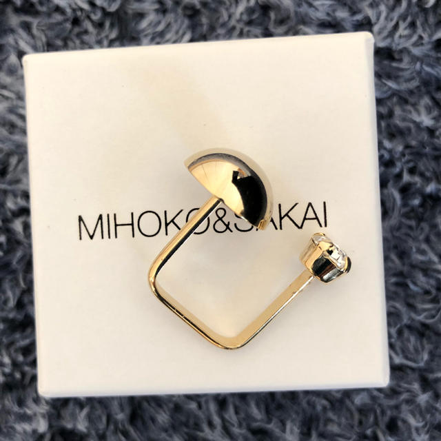 MUVEIL WORK(ミュベールワーク)のMIHOKO&SAKAI リング(ゴールド) レディースのアクセサリー(リング(指輪))の商品写真