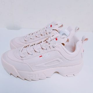 フィラ(FILA)のFILA DISRUPTOR 2 ピンク スニーカー(スニーカー)