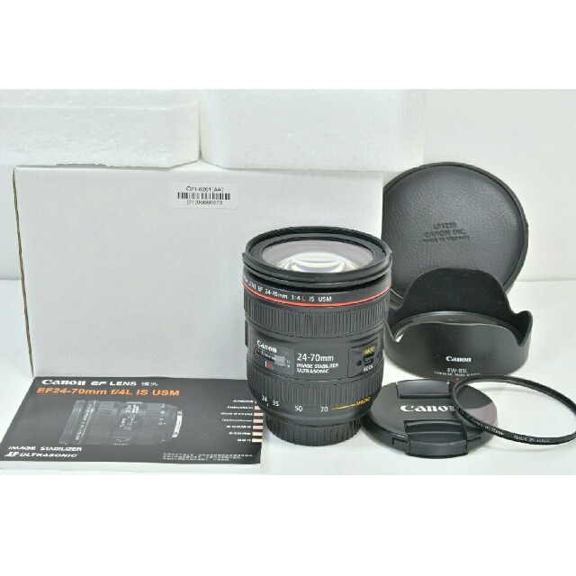 美品 CANON EF 24-70mm F4L IS USM