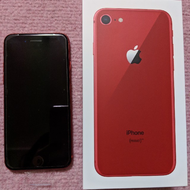 iPhone8 64G レッド