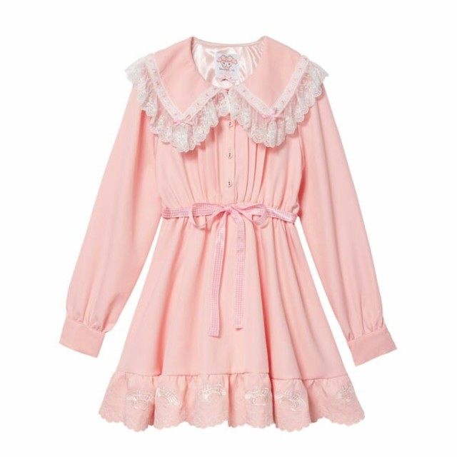 夢展望 - サンリオコラボ マイメロディワンピース未使用 夢展望 夢展望 - サンリオコラボ マイメロディワンピース未使用 夢展望