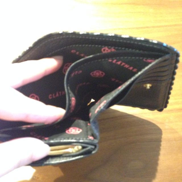 CLATHAS(クレイサス)のクレイサス  がま口財布  黒 レディースのファッション小物(財布)の商品写真