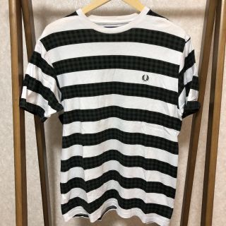 フレッドペリー(FRED PERRY)のFRED PERRY ボーダー×チェック柄Tシャツ(Tシャツ/カットソー(半袖/袖なし))