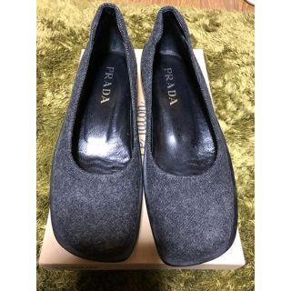 プラダ(PRADA)の☆売り切り！PRADA スクエアローファー ☆(ローファー/革靴)