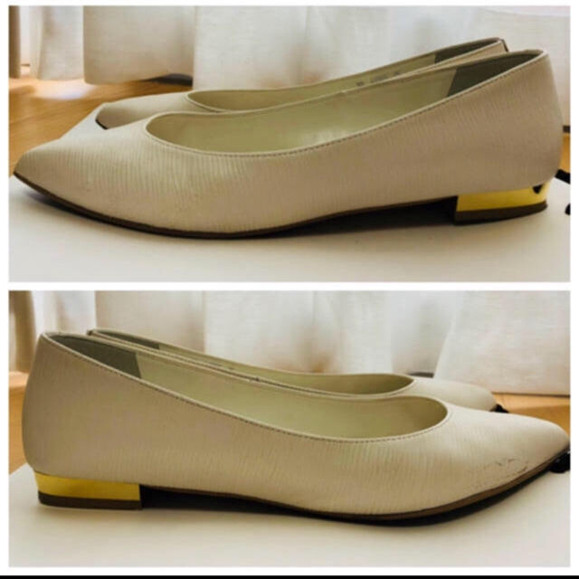 DIANA(ダイアナ)のダイアナ ホワイトパンプス レディースの靴/シューズ(ハイヒール/パンプス)の商品写真