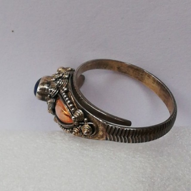 リング　竜　蛇　フリー　ユニセックス　シルバー メンズのアクセサリー(リング(指輪))の商品写真