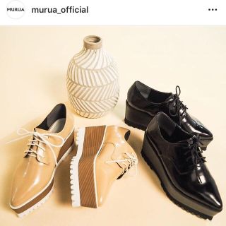 ムルーア(MURUA)の増税前に‼️‼️‼️レースアップシューズ💗(ローファー/革靴)