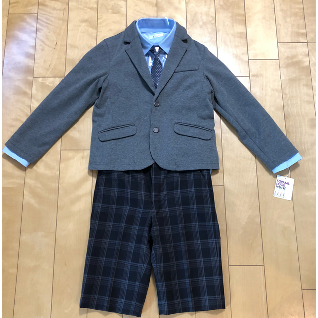 ELLE(エル)の卒園式 入学式 男児 スーツ 130 ELLE en noir キッズ/ベビー/マタニティのキッズ服男の子用(90cm~)(ドレス/フォーマル)の商品写真