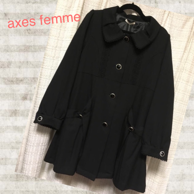 axes femme(アクシーズファム)のレトロワンピコート(期間限定特別価格） レディースのジャケット/アウター(ロングコート)の商品写真