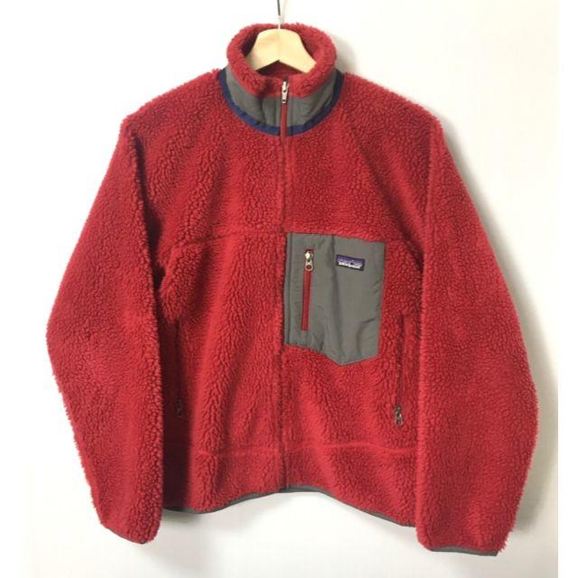 希少色 Patagonia パタゴニア レトロX 赤