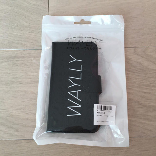 ウェイリー（WAYLLY）専用オプション商品　ミラー付き手帳型ケース スマホ/家電/カメラのスマホアクセサリー(iPhoneケース)の商品写真