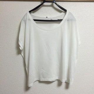 ユニクロ(UNIQLO)のUNIQLO ドレープビッグT(Tシャツ(半袖/袖なし))