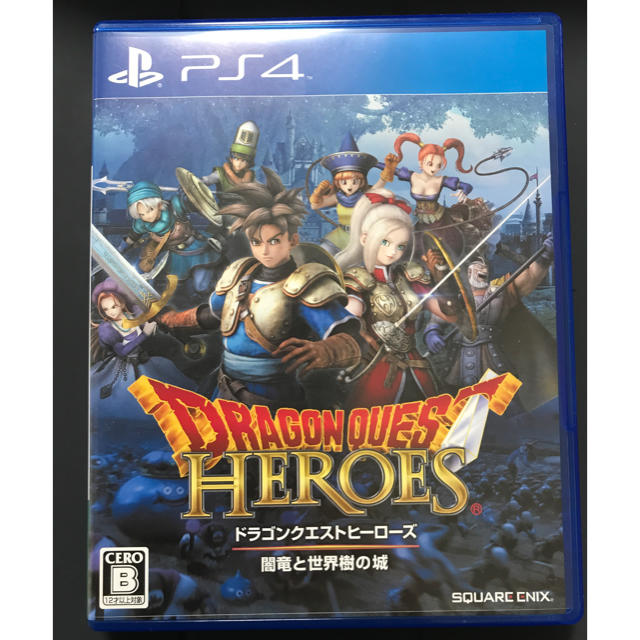 PlayStation4(プレイステーション4)のドラゴンクエスト ヒーローズ 〔PS4〕(中古) エンタメ/ホビーのゲームソフト/ゲーム機本体(家庭用ゲームソフト)の商品写真