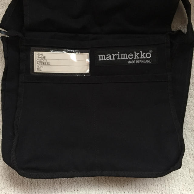marimekko(マリメッコ)のMarimekko ショルダーバッグ ブラック レディースのバッグ(ショルダーバッグ)の商品写真