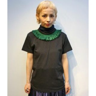 トーガ(TOGA)のNONTOKYO フリンジハイネックTシャツ(カットソー(半袖/袖なし))