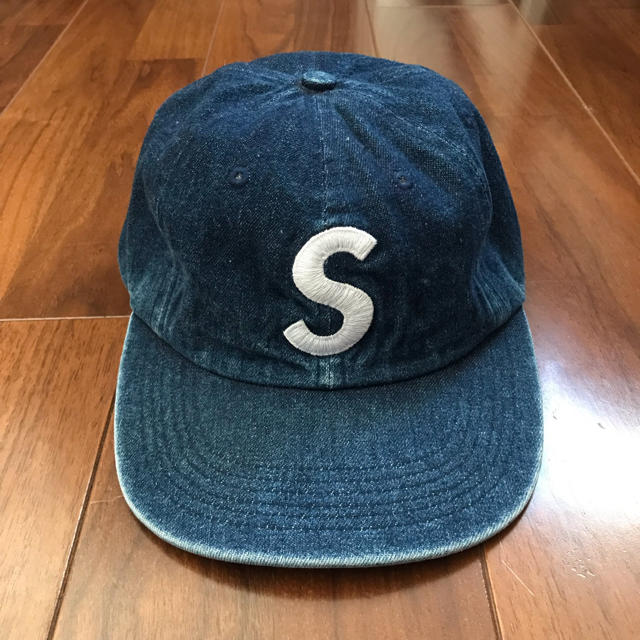 Supreme S Logo 6 Panel denim Cap シュプリーム