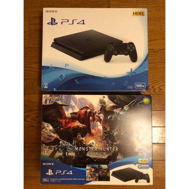 PS4  mhw 500GB バリューパック PS4 本体セット