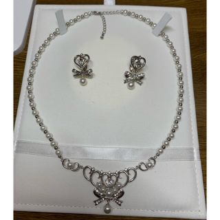 サマンサティアラ(Samantha Tiara)のSamantha tiara Bridal ネックレス&イヤリングセット(ネックレス)