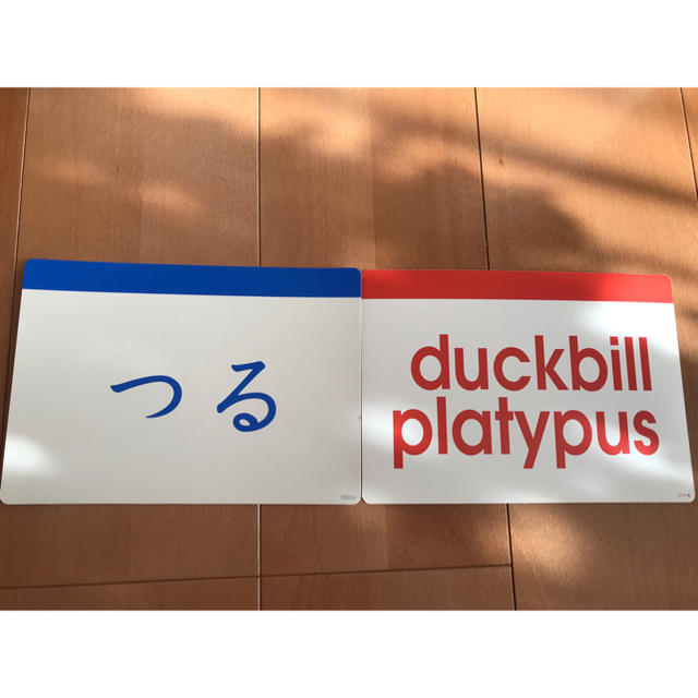 【最終値下げ】七田式 かな絵ちゃん単語カード A、B、Cフルセット