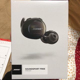 ボーズ(BOSE)の新品未開封 Bose SoundSport Free ワイヤレスヘッドホン(ヘッドフォン/イヤフォン)