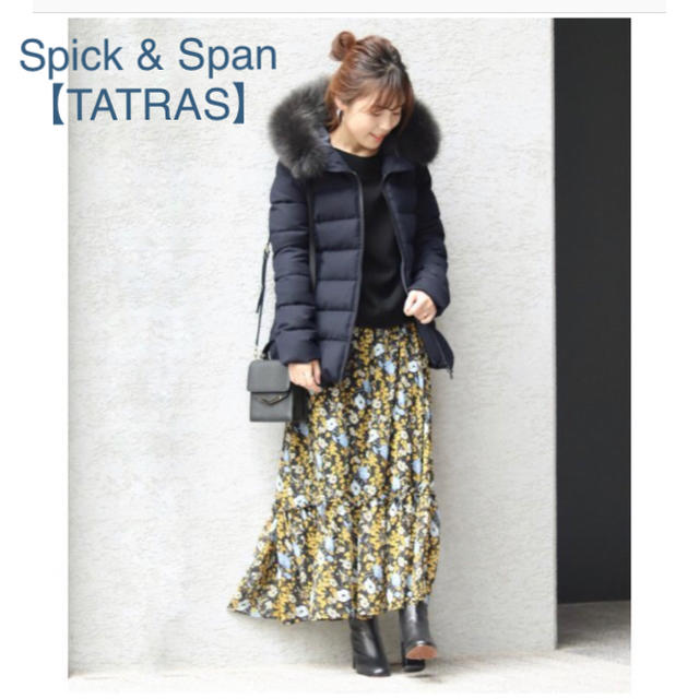 Spick & Span(スピックアンドスパン)のSpick & Span  【TATRAS】別注ファーツキブルゾン レディースのジャケット/アウター(ダウンコート)の商品写真