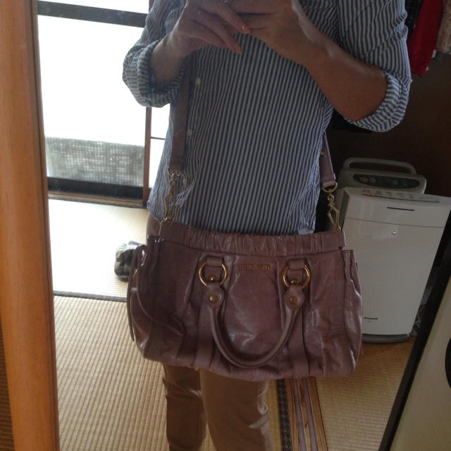 MIU MIU(ミュウミュウ)の7月16日迄AIKOさまお取り置き☆ レディースのバッグ(ハンドバッグ)の商品写真