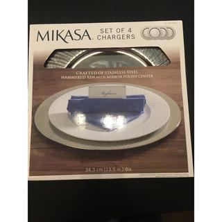 ミカサ(MIKASA)のミカサ チャージャープレート 2枚 34.3センチ(食器)