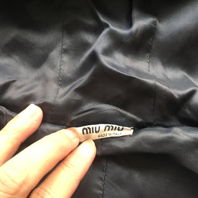 miumiu(ミュウミュウ)のミュウミュウ ダッフル コート レディースのジャケット/アウター(ダッフルコート)の商品写真