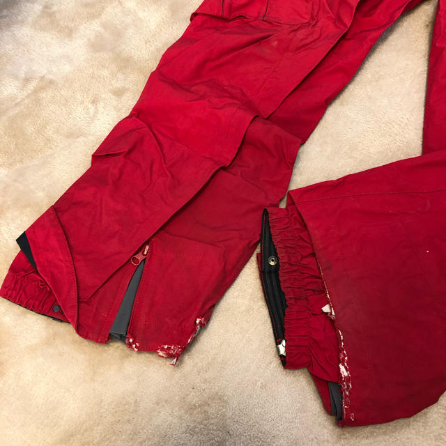 yk様専用 スノーボードウェア メンズ つなぎ 赤の通販 by berry's shop