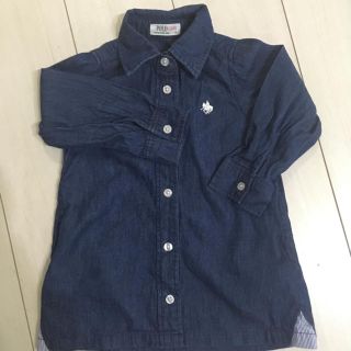 POLO×バースデイ シャツワンピ 95(ワンピース)