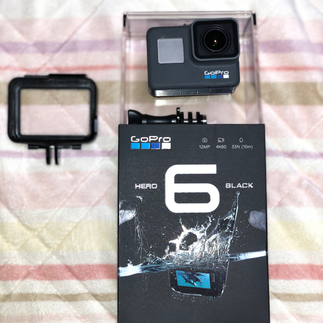 GoPro(ゴープロ)のGoPro HERO6 スマホ/家電/カメラのカメラ(ビデオカメラ)の商品写真