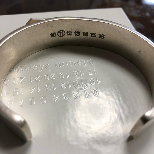 maison margiela zip design bangle ブレスレット