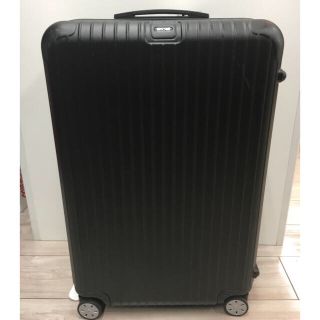 リモワ(RIMOWA)のRIMOWA/リモワ 4輪キャリーケース 付属品完備！ブラックTSAロック付(トラベルバッグ/スーツケース)