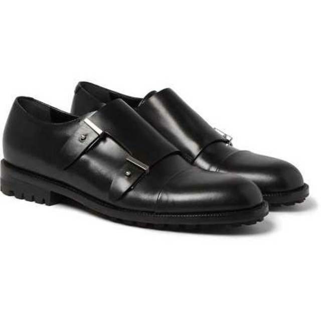 Balenciaga - BALENCIAGA コマンドソール モンクストラップ レザー