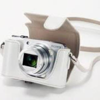 ソニー(SONY)のサイバーショット ジャケットケース  新品 ホワイト(コンパクトデジタルカメラ)