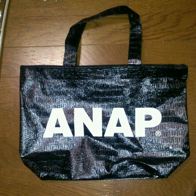 ANAP(アナップ)のANAP☆トートバッグ☆ブラック レディースのバッグ(トートバッグ)の商品写真