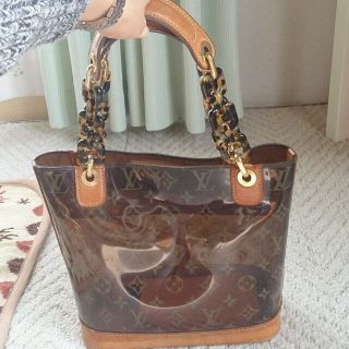 LOUIS VUITTON - ルイヴィトン クリアバッグの通販 by さーや's shop ...