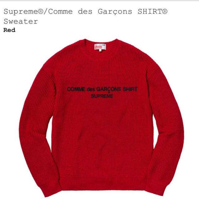 Supreme COMME des GARCONS Mサイズ