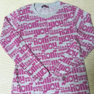 ロニィ(RONI)のRONIのロングTシャツ(Tシャツ(長袖/七分))