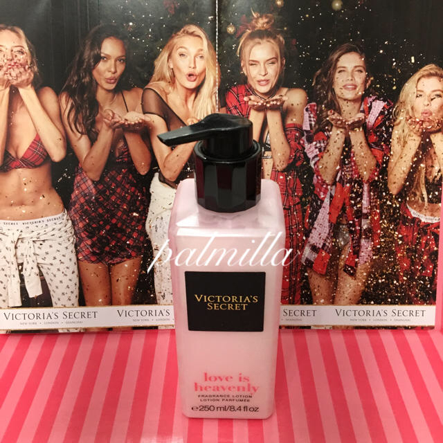 Victoria's Secret(ヴィクトリアズシークレット)の✩新品✩⃛ ヴィクトリアシークレット ローションlove is heavenly コスメ/美容のボディケア(ボディローション/ミルク)の商品写真