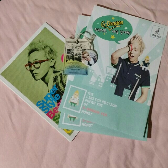 BIGBANG GD×BEANPOLE　コラボ特典非売品 エンタメ/ホビーのCD(K-POP/アジア)の商品写真