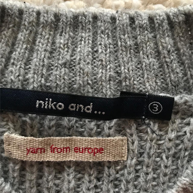 niko and...(ニコアンド)のNiko and…ニット レディースのトップス(ニット/セーター)の商品写真