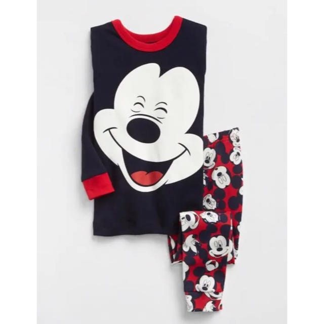 babyGAP(ベビーギャップ)のベビーギャップ パジャマ ミッキー キッズ/ベビー/マタニティのキッズ服女の子用(90cm~)(パジャマ)の商品写真