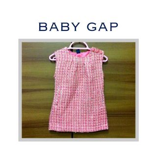 ベビーギャップ(babyGAP)のbabygap ツィードワンピ 80(その他)