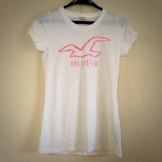 ホリスター(Hollister)のHollister 白Tシャツ Sサイズ(Tシャツ(半袖/袖なし))