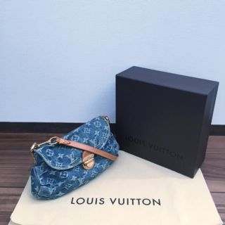 ルイヴィトン(LOUIS VUITTON)の【かみ様お取り置き】ルイヴィトン ミニプリーティ モノグラムデニム(ショルダーバッグ)