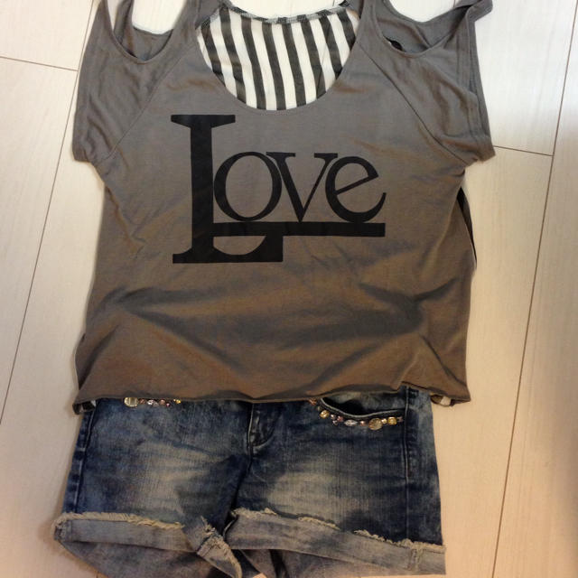 LOVE JUNKIE(ラブジャンキー)のＬＯＶＥ ＪＵＮＫＩＥ レディースのトップス(Tシャツ(半袖/袖なし))の商品写真