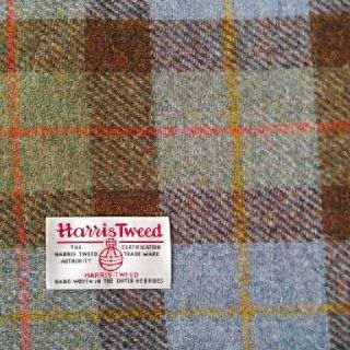 ハリスツイード(Harris Tweed)の大判　ハリスツイード生地　(生地/糸)