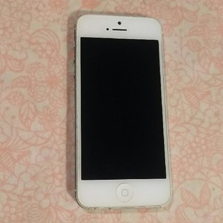 アイフォーン(iPhone)のＲちゃん専用 iphone5 16GB white ソフトバンク 美品(スマートフォン本体)